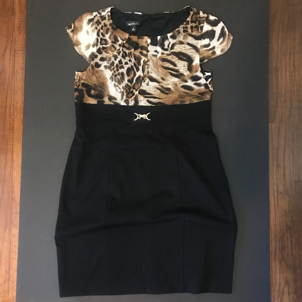 Alyx poly-spandex dress